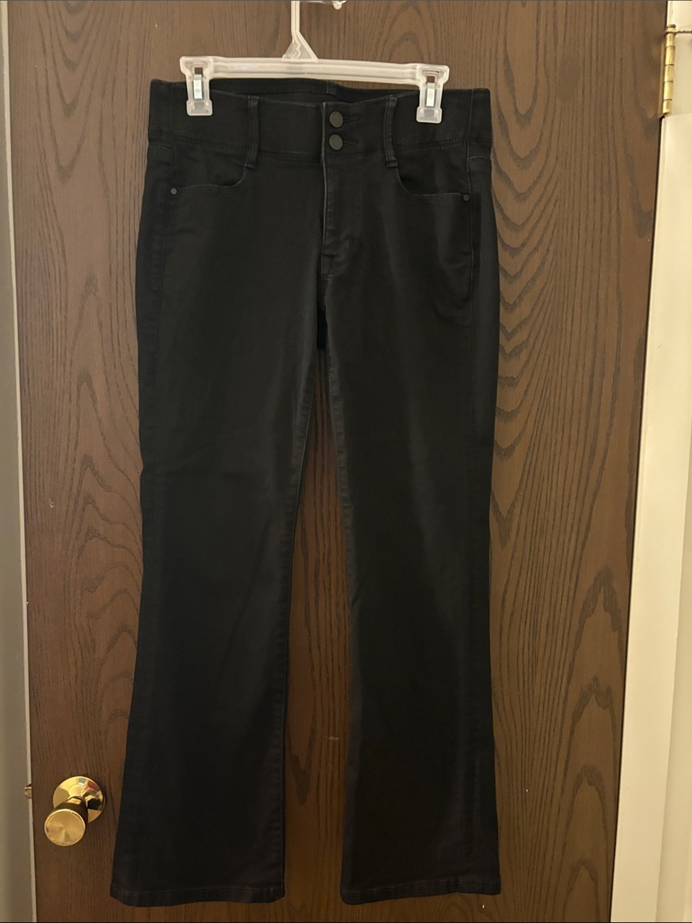 Never Worn APT. 9 Black Tummy Control Bootcut Jeans